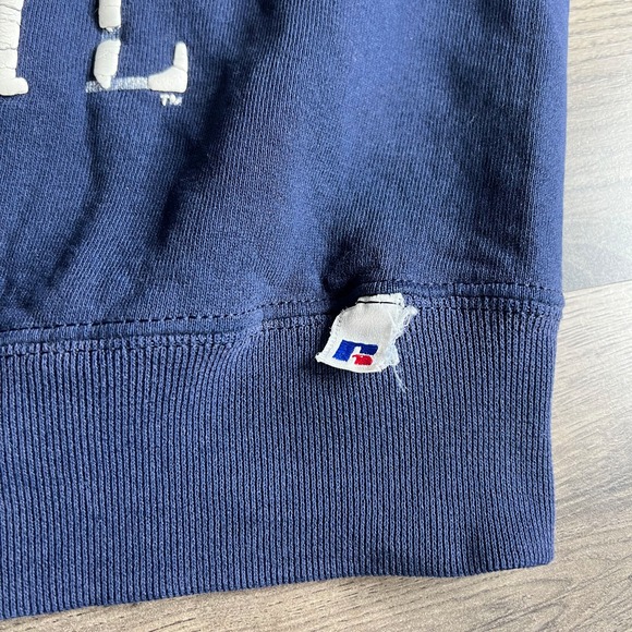 VTG Fresno State University Sweatshirt Mens XL California Distressed Made in USA - Picture 7 of 15